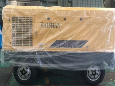 Kaishan LG-16 / 13GY screw type air compressor manufacturing is completed, ready to ship shipping.